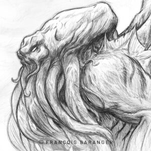 Cthulhu in profile (B)